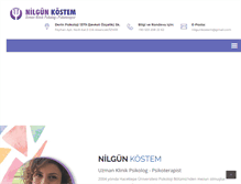 Tablet Screenshot of nilgunkostem.com